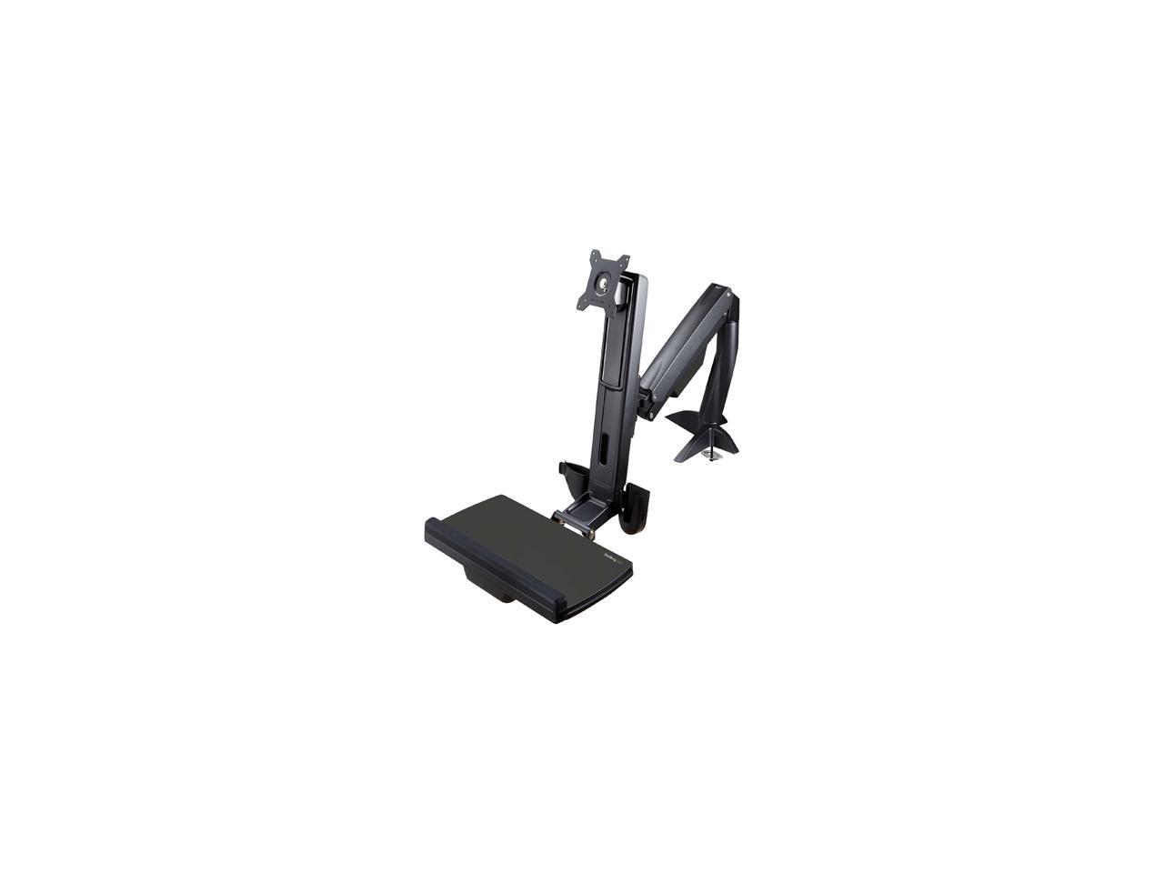 StarTech ARMSTSCP1 Sit Stand Monitor Arm Up to 24in Monitors Height
