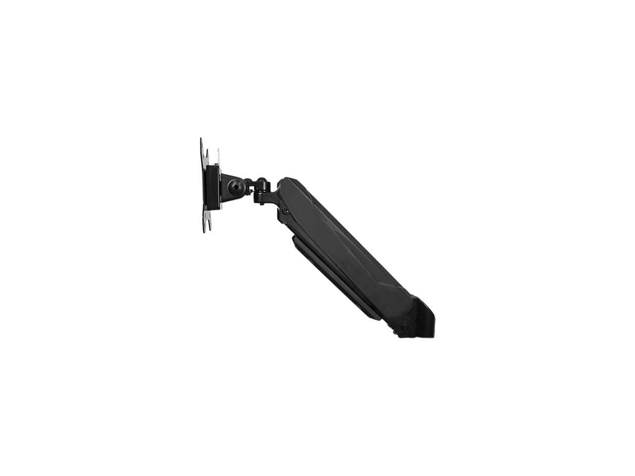 StarTech ARMSLIMDUO Black Dual-Monitor Arm - One-Touch Height ...