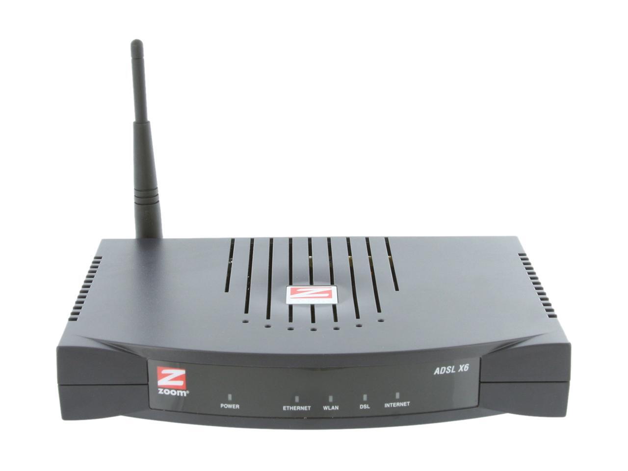 Zoom 55900000FF ADSL 2/2+ Modem + Wireless AP + Router + Advanced