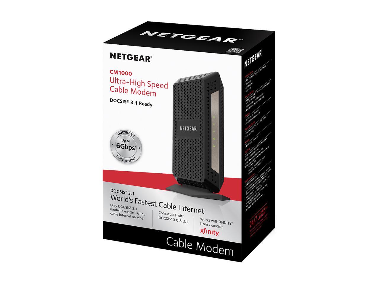 NETGEAR DOCSIS 3.1 Gigabit Cable Modem