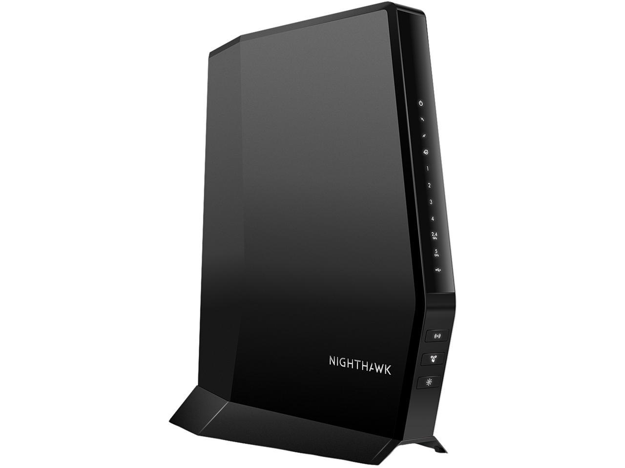 NETGEAR Nighthawk Cable Modem with Built-in WiFi 6 Router (CAX30) Cable ...