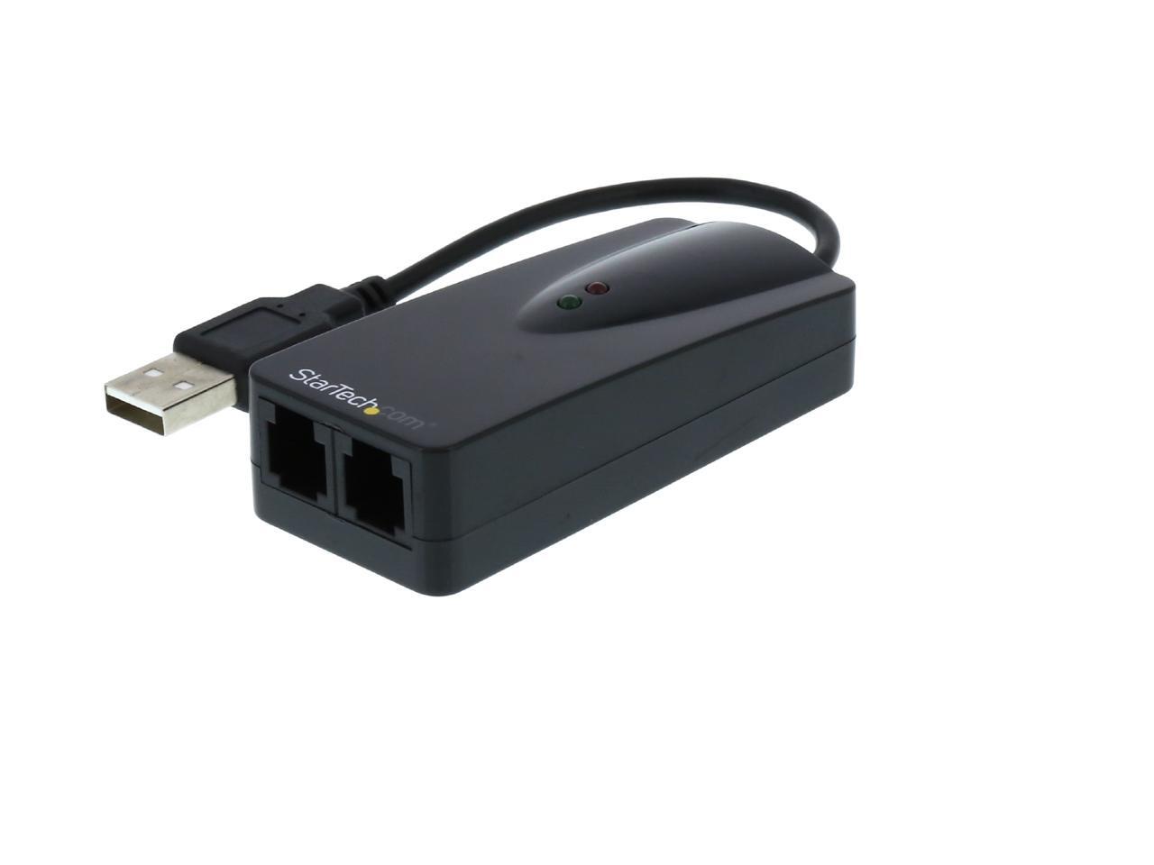 STARTECH USB562KEMH External USB Modem 2Port, 56K, Hardware Based