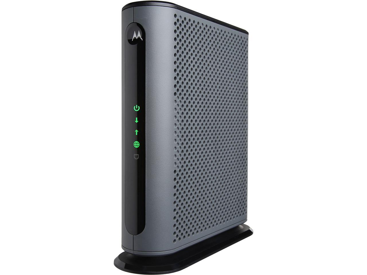 Motorola Ultra Fast Docsis 3 1 Cable Modem Model Mb8600 Plus 32x8 Docsis 3 0 Certified By Comcast Xfinity And Cox Newegg Com