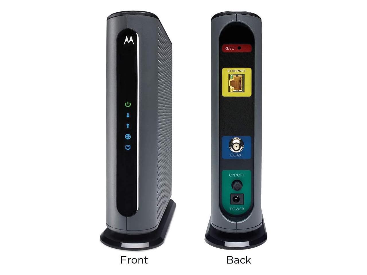 Motorola MB DOCSIS Multi Gig Cable Modem Pairs With Any WiFi Router Approved For