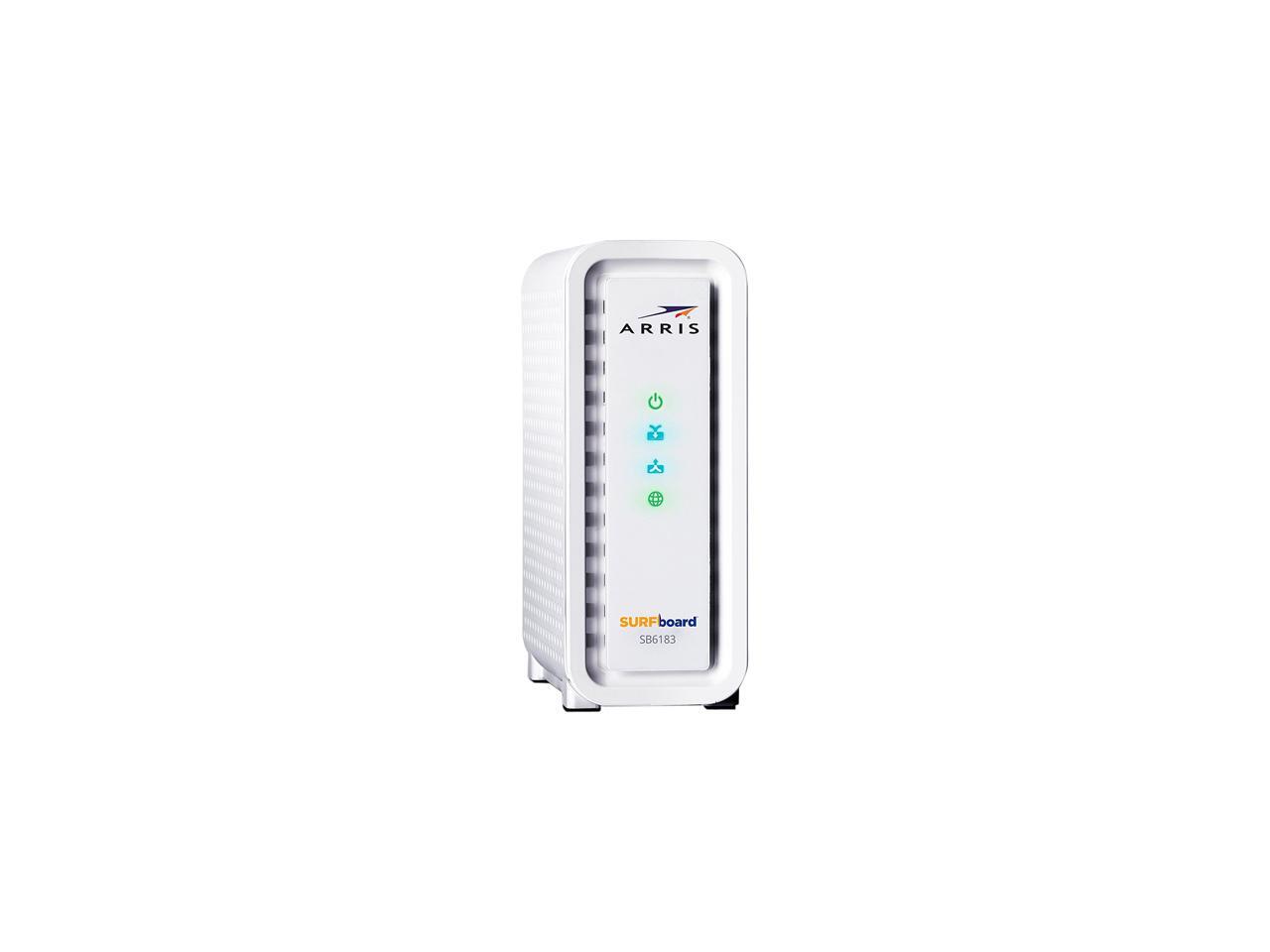 Refurbished ARRIS SURFboard SB6183 DOCSIS 3.0 Cable Modem 600 MHz