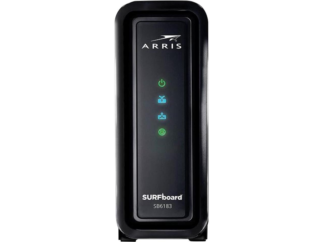 ARRIS SURFboard SB6183 DOCSIS 3.0 Cable Modem - 600 MHz Dual-Thread ...