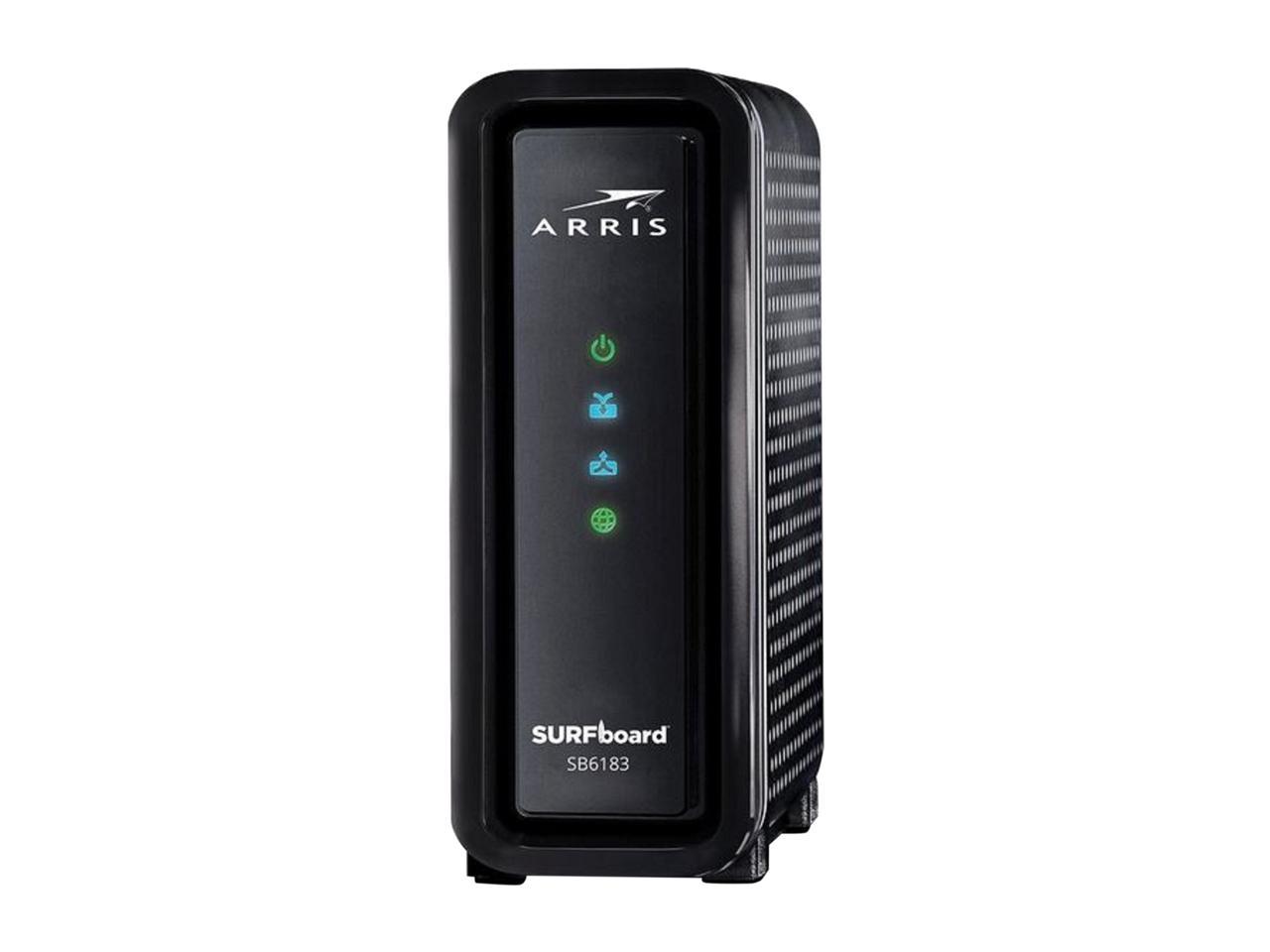 ARRIS SURFboard SB6183 DOCSIS 3.0 Cable Modem - 600 MHz Dual-Thread ...