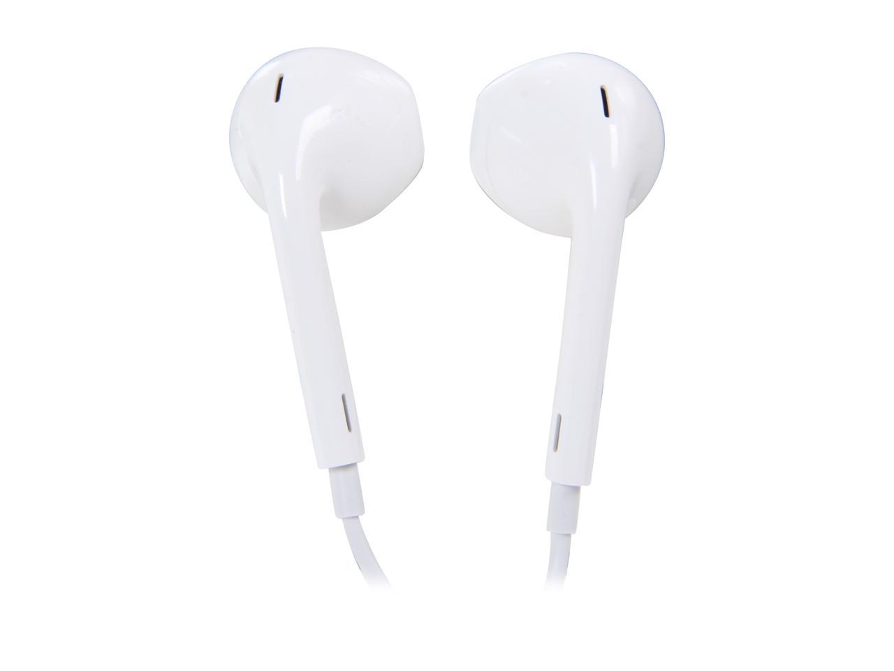 Apple Earpod White Md7ll A 3 5mm Connector Earpods With Remote And Mic Newegg Com