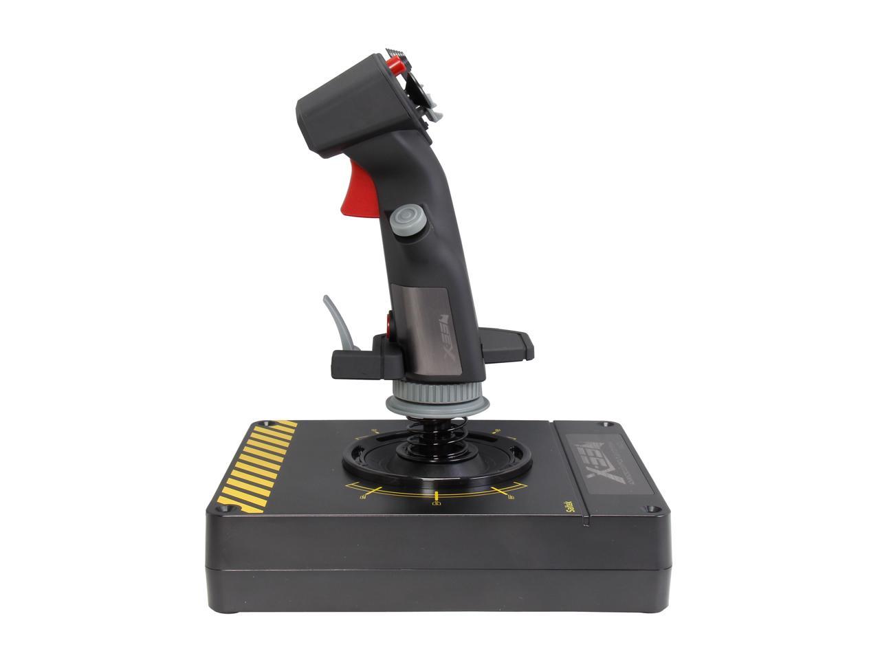 Mad Catz Saitek Pro Flight X 55 Rhino H O T A S Hands On Throttle And Stick System For Pc Newegg Com