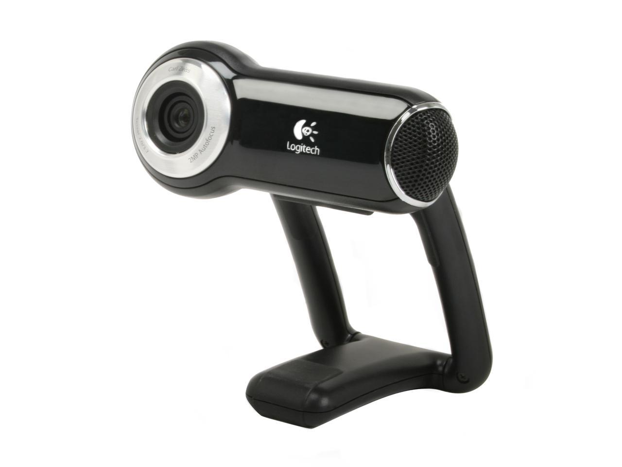 Logitech Pro 9000 PC Internet Camera Webcam with 2.0-Megapixel Video Resolution and Carl Zeiss Lens Optics Renewed
