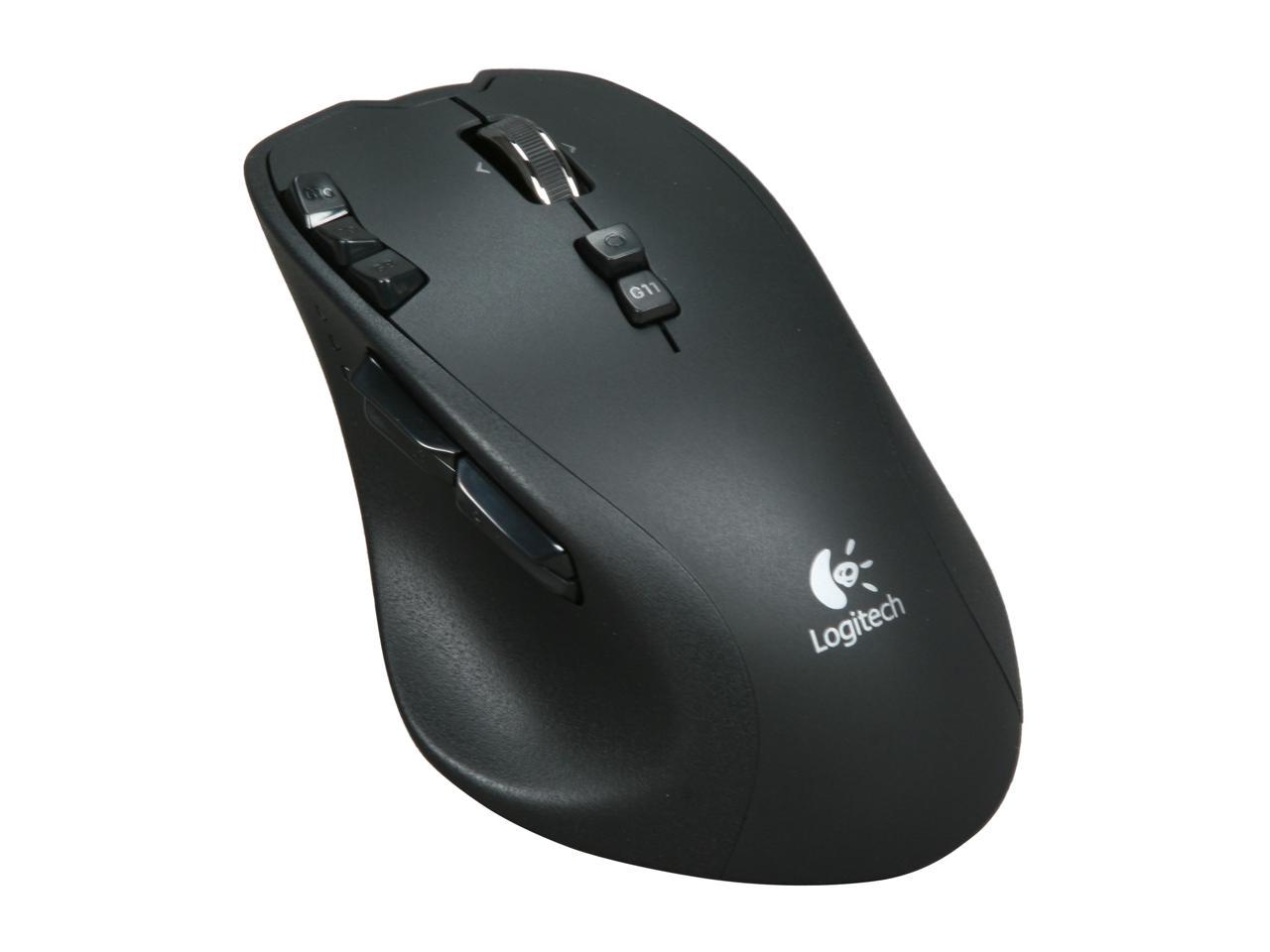 korrekt Stor mængde råolie Logitech G700 Wireless Laser Black Gaming Mouse - Newegg.com