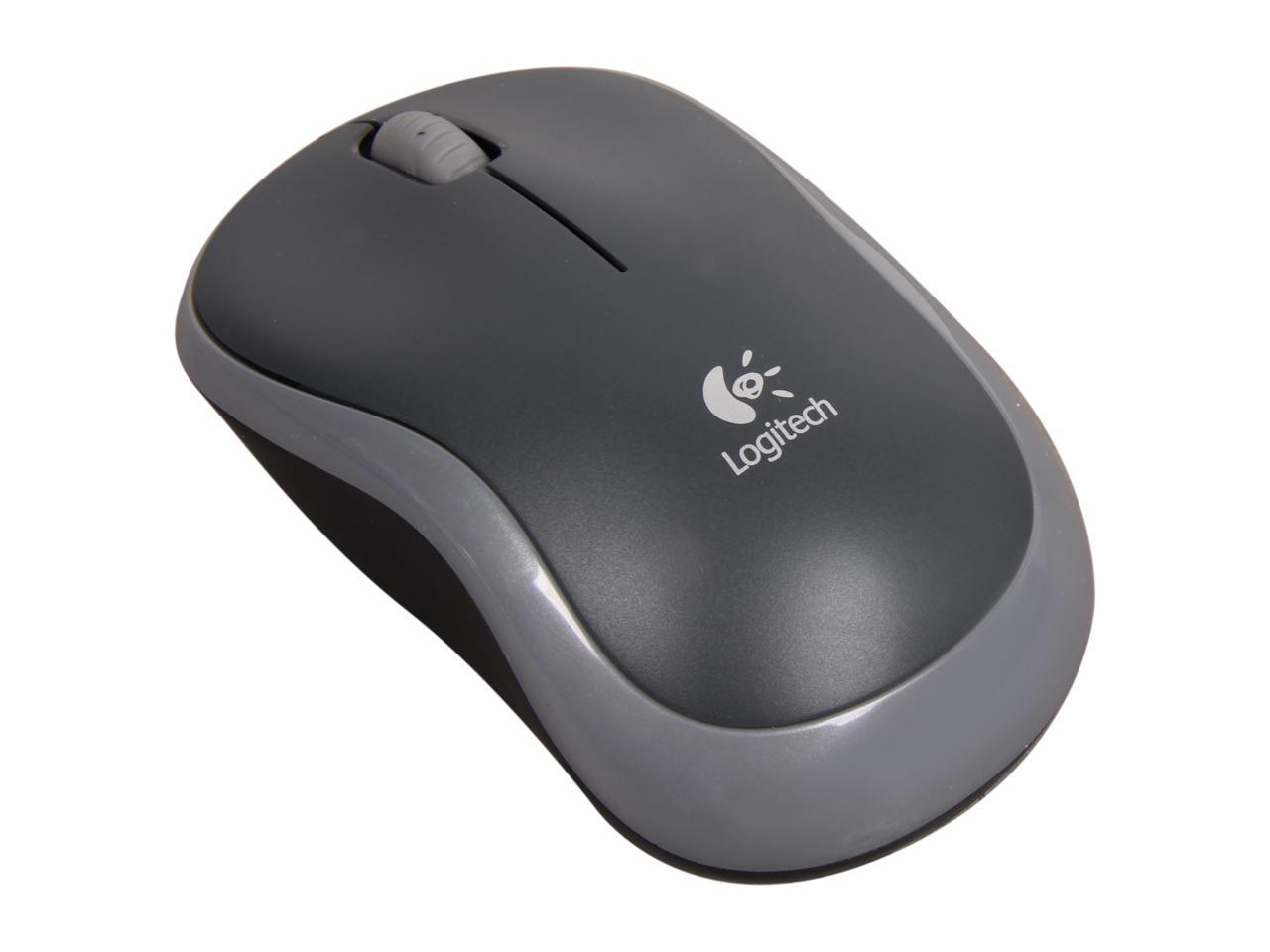 Logitech M185 910002225 Swift Gray Rf Wireless Optical Mouse