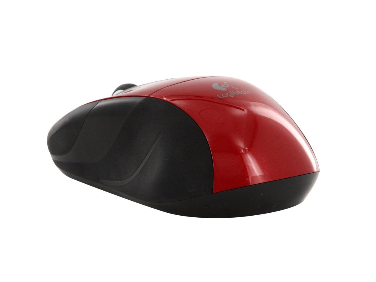 Match Gedehams Diskret Logitech Wireless Mouse M525 - Red / Black - Newegg.com