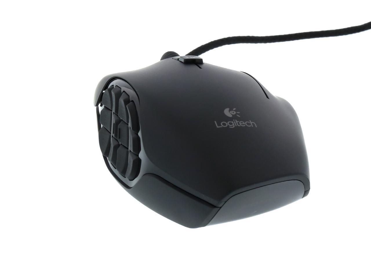 Logitech G600mmo Gaming Mouse Black Newegg Com