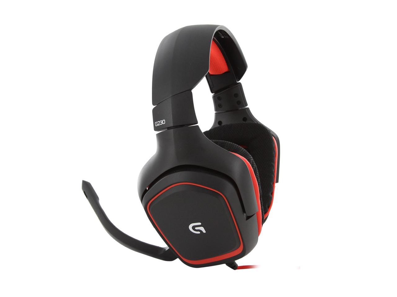 Logitech G230 Stereo Gaming Headset with Mic 