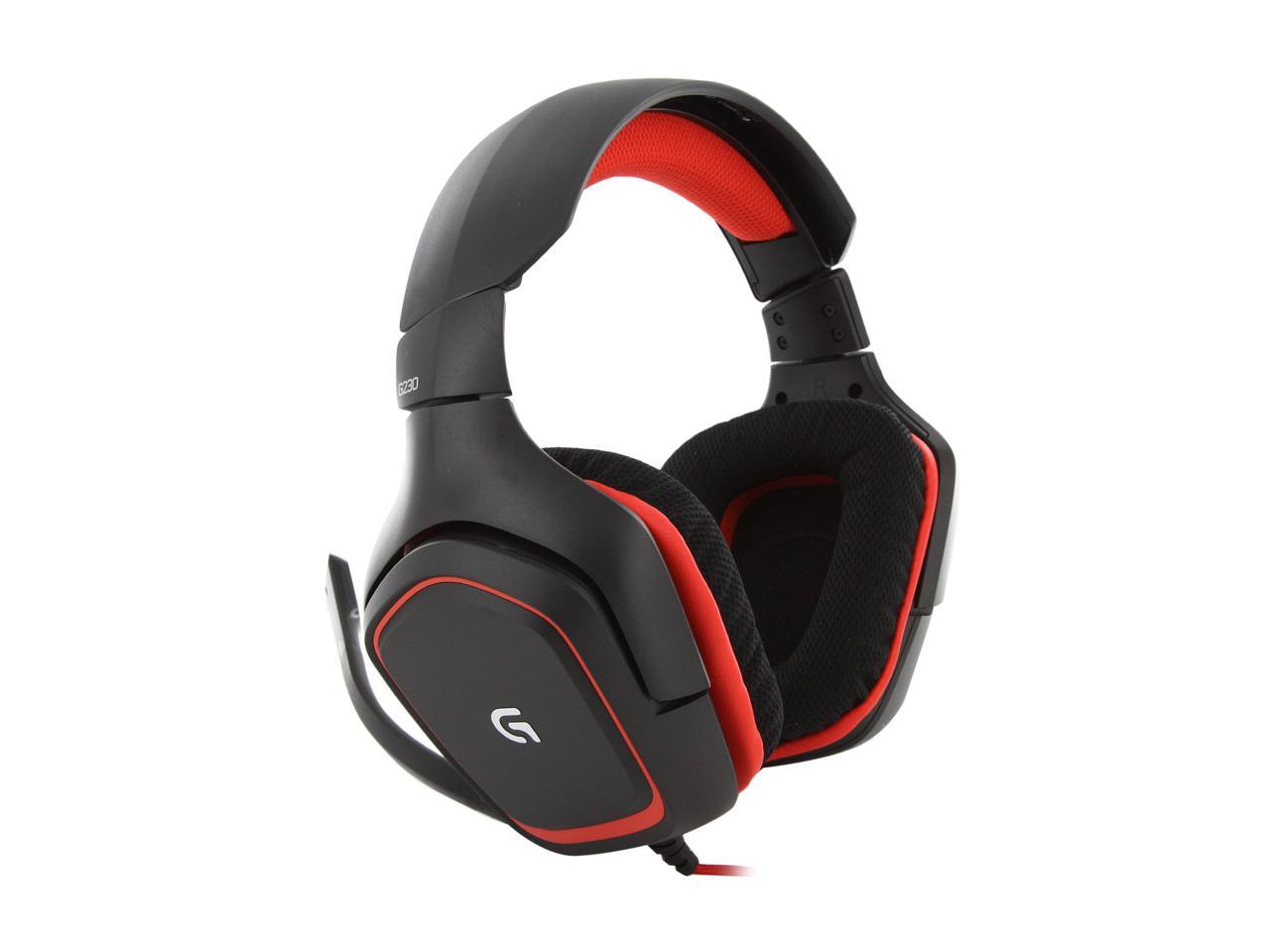 Renewed Logitech G230 Stereo Gaming Headset with mic