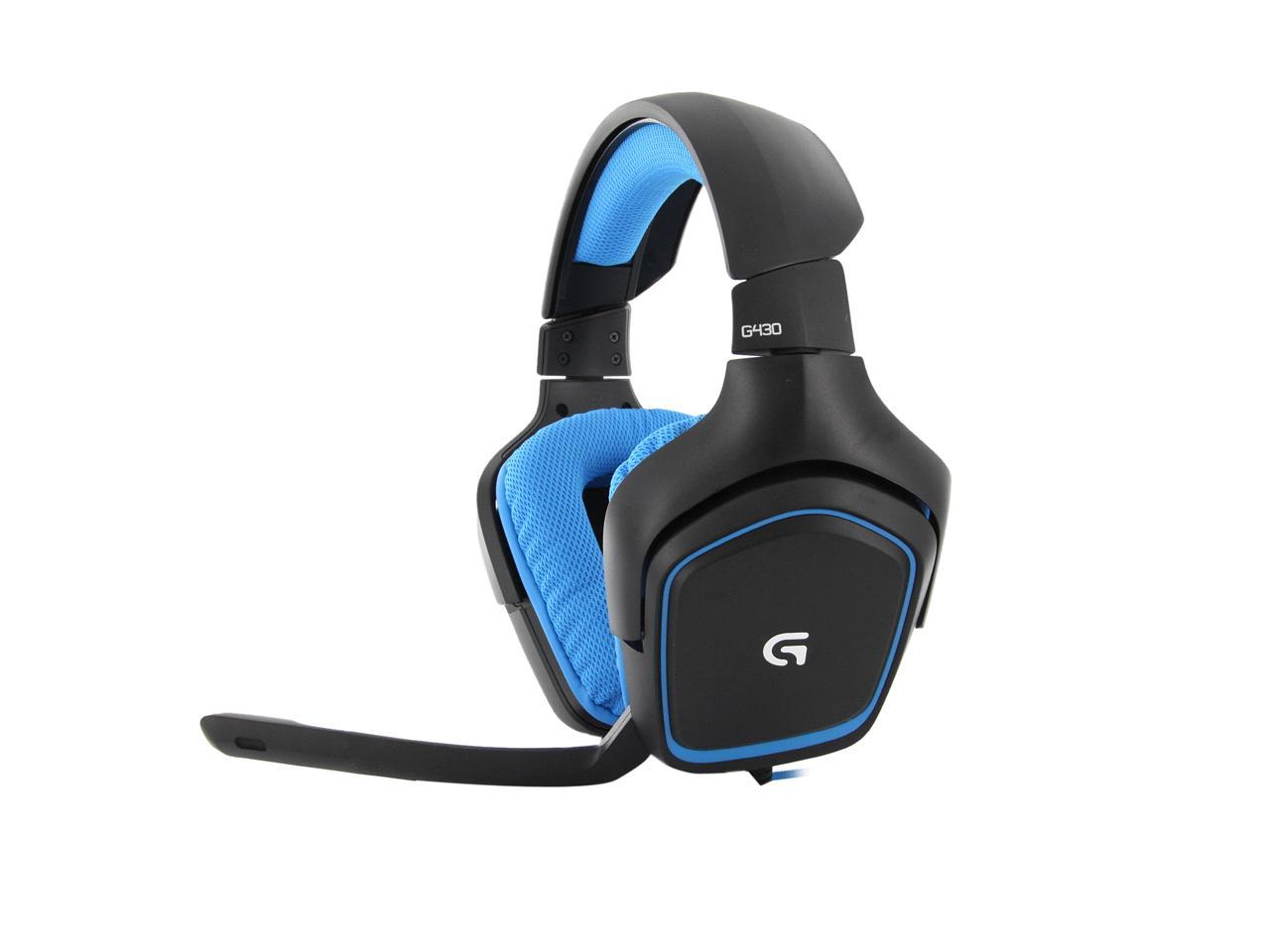 LOGITECH G430 DTS Headphone X and Dolby 7.1 Surround Sound Gaming Headset 981 