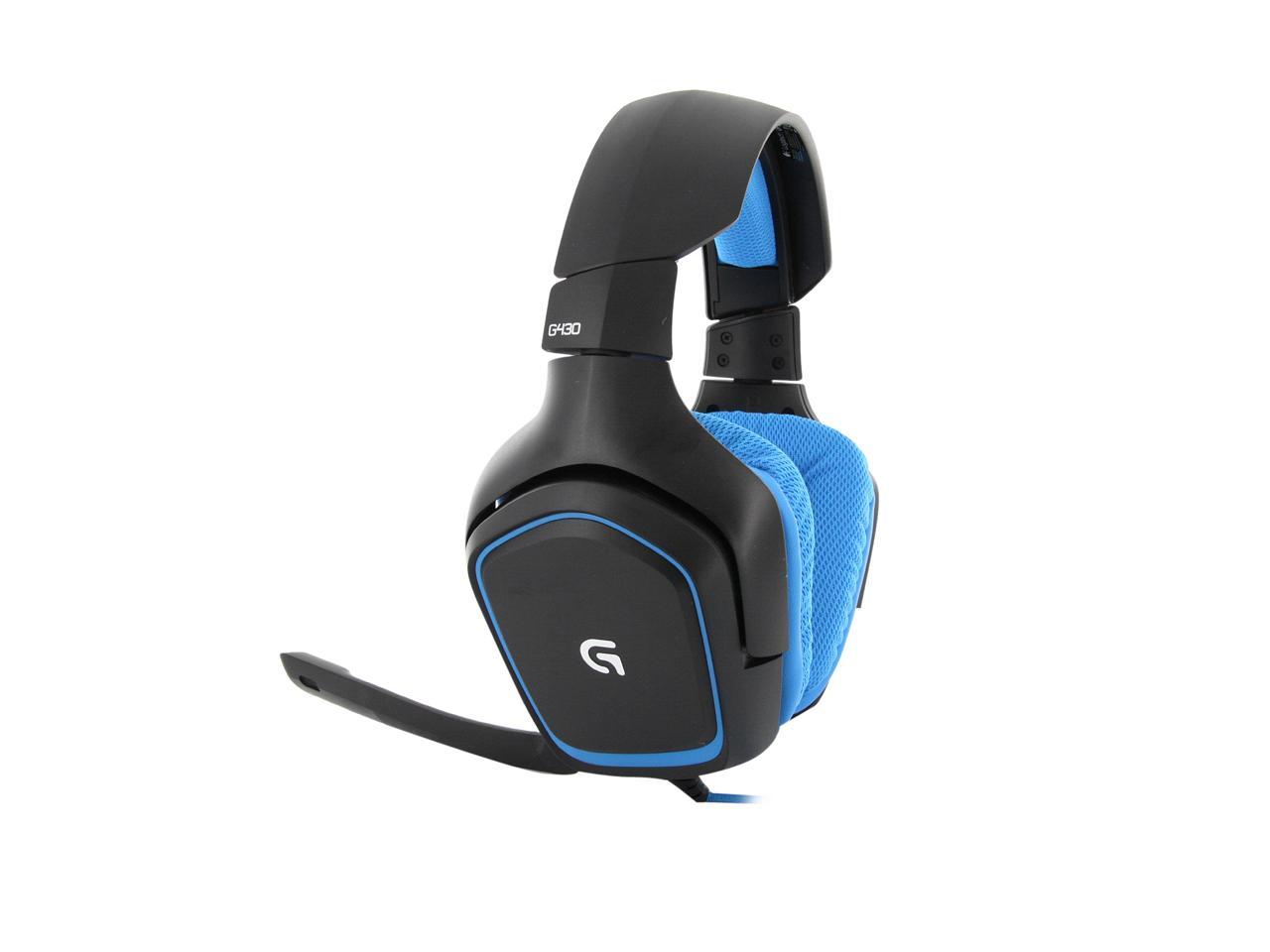 sum Tilhører rester Logitech G430 Circumaural Surround Sound Gaming Headset - Newegg.com