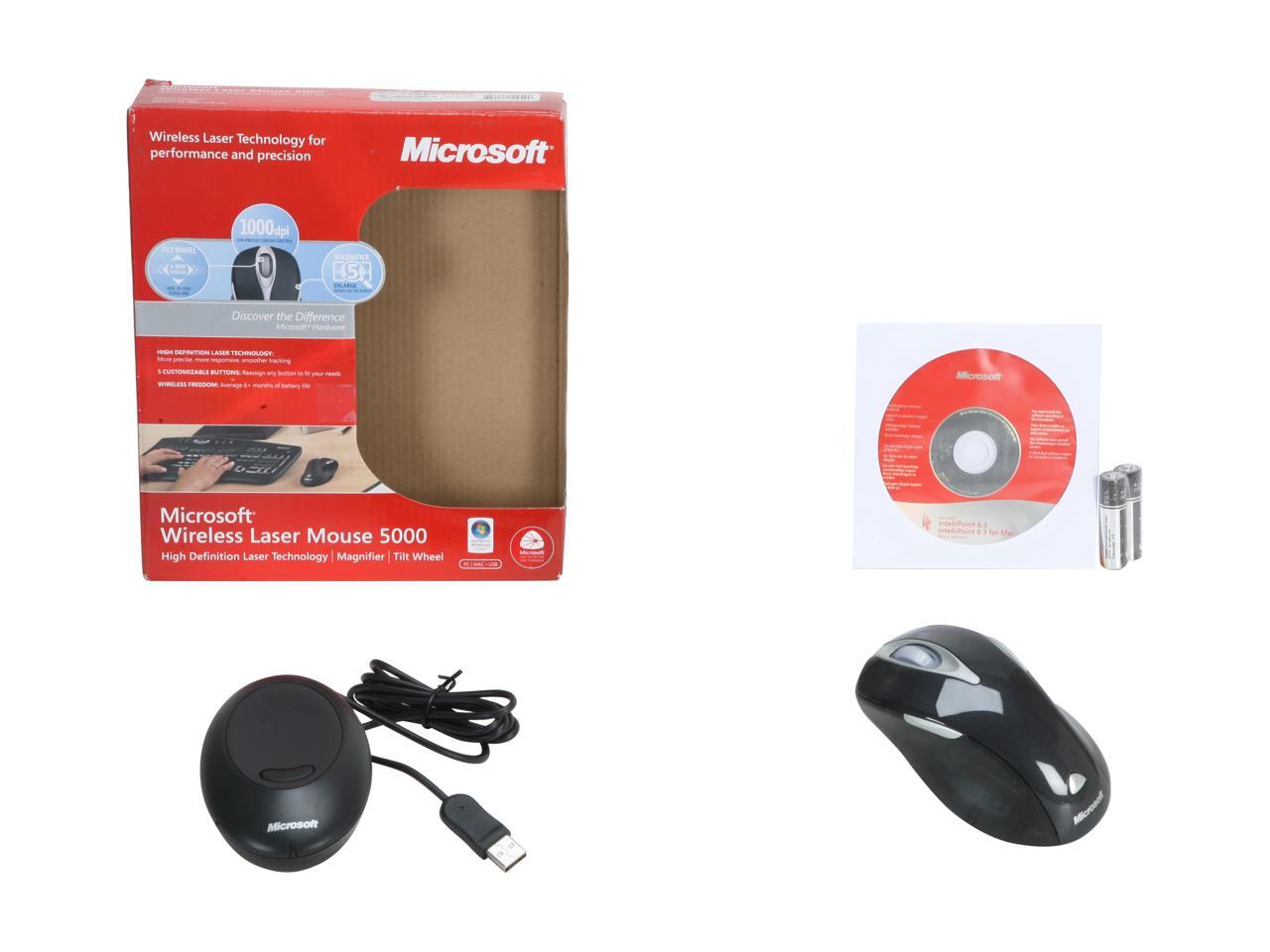 Microsoft Wireless Laser Mouse 5000