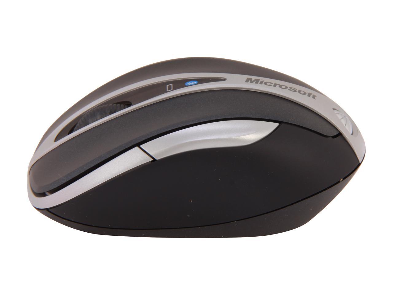 Microsoft L2 Notebook Mouse 5000 69R-00025 Black/Grey Bluetooth ...