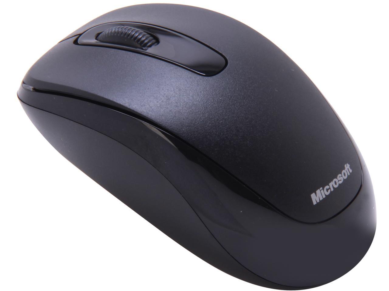 Microsoft Wireless Mobile Mouse 1000 2cf 00021 Black Rf Wireless