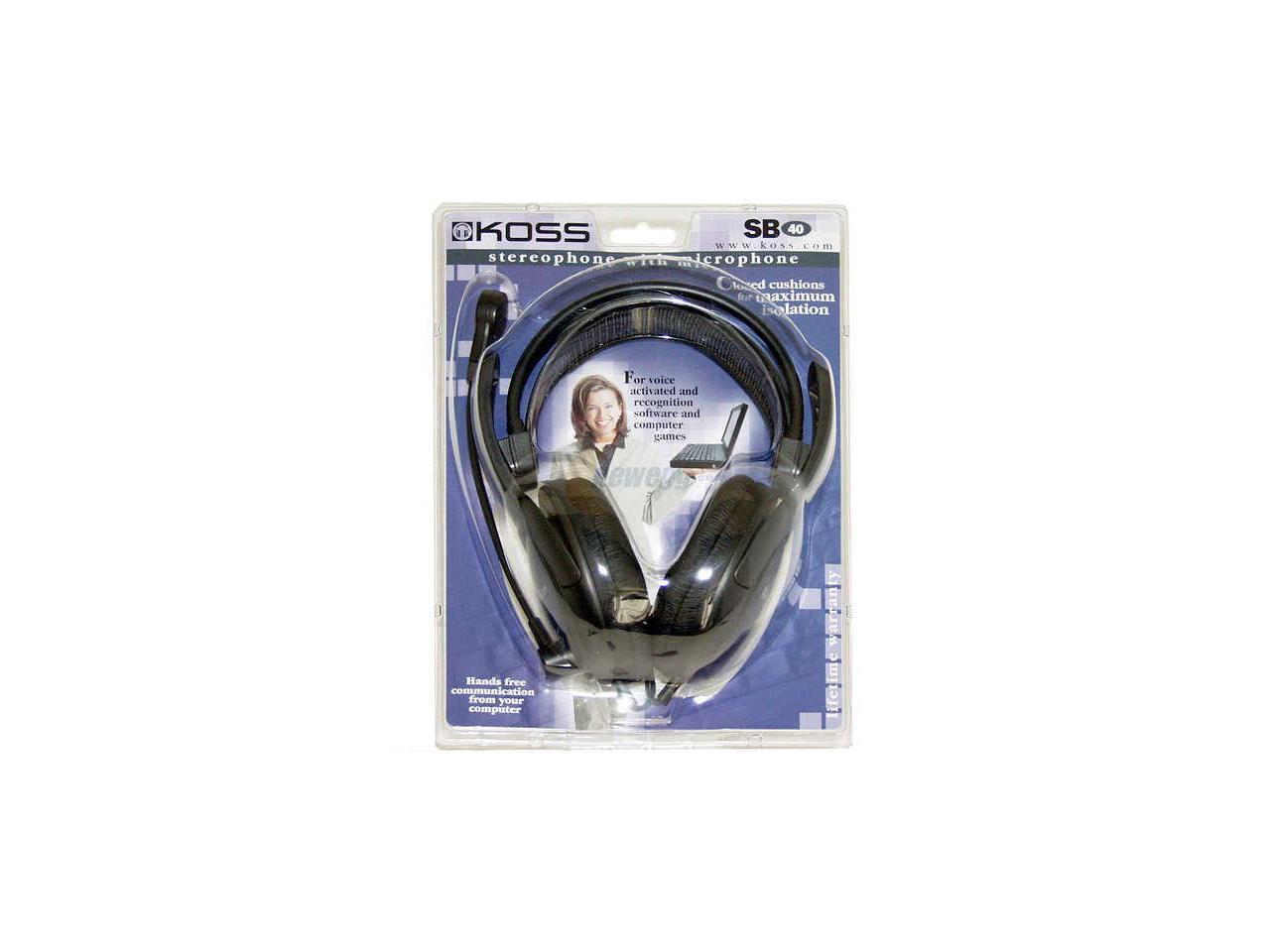 KOSS Purple SB40 Headphone/Headset Newegg.ca