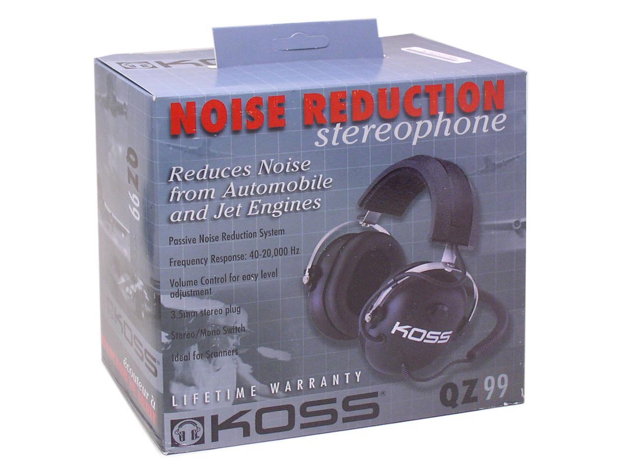 KOSS Black QZ99 Circumaural Headphone