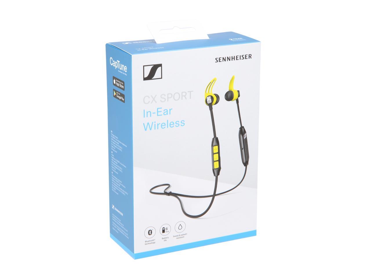 Sennheiser Cx Sport In Ear Bluetooth Sports Headphone Newegg Com