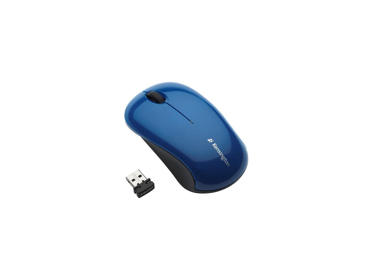 Kensington Mouse For Life Wireless Three Button Mouse K72412US Blue RF 