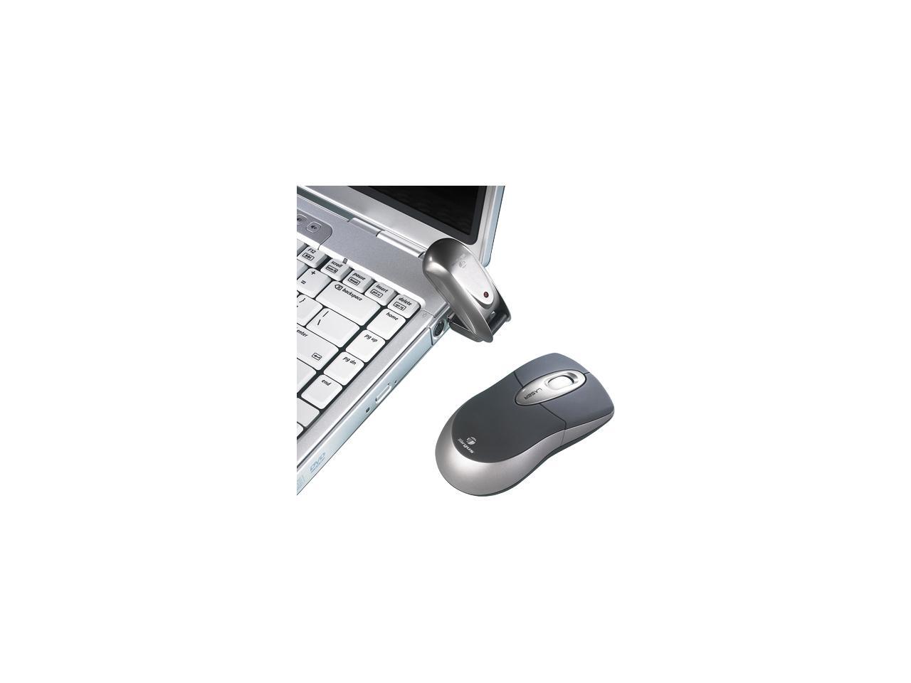 Targus Notebook Wireless AMW15US Black/Silver RF Wireless Laser Mouse