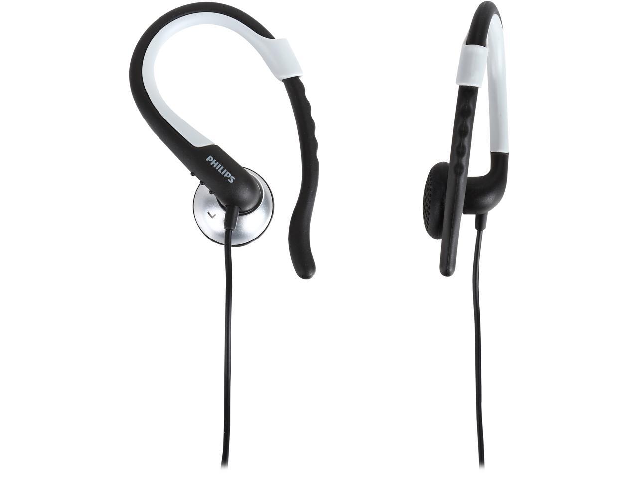 Philips SHS4840/28 Earhook Headphones, Black