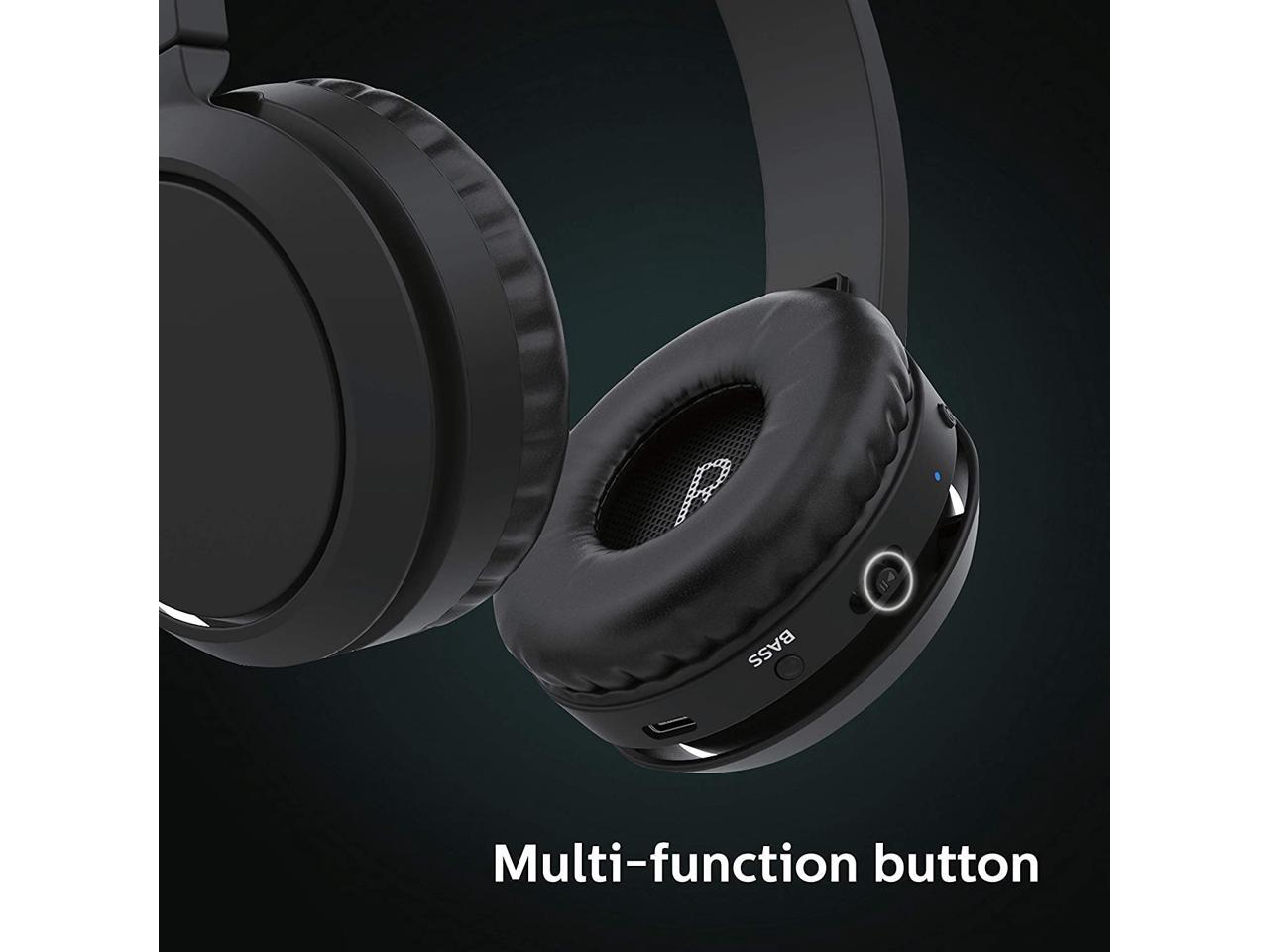PHILIPS Black TAH4205BK/00 On-ear Wireless Headphones - Newegg.com