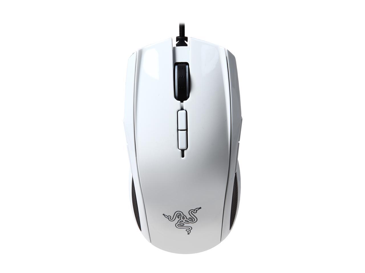 RAZER Taipan USB Gaming Mouse - White - Newegg.com