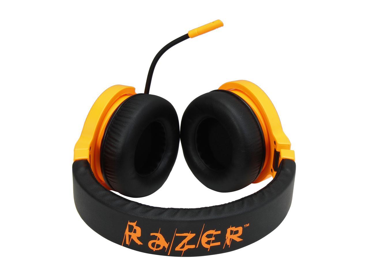 Snor spier Slapen Razer Kraken Pro Over Ear PC Gaming and Music Headset - Neon Orange -  Newegg.com