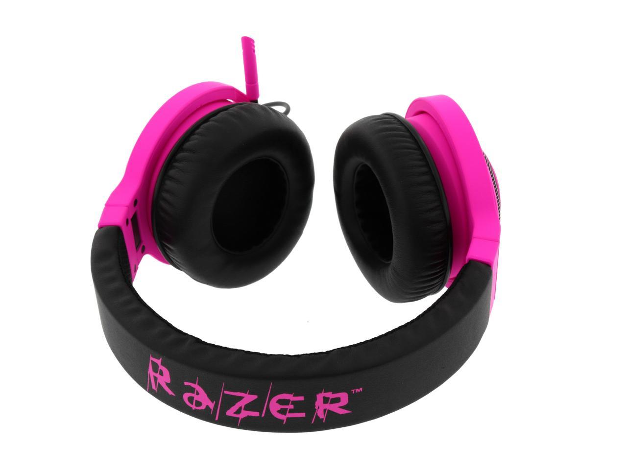 razer kraken pro over ear pc and music headset neon purple for ps4 s