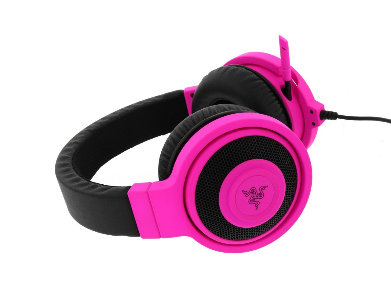 Razer Kraken Pro Over Ear PC Gaming and Music Headset Neon Purple