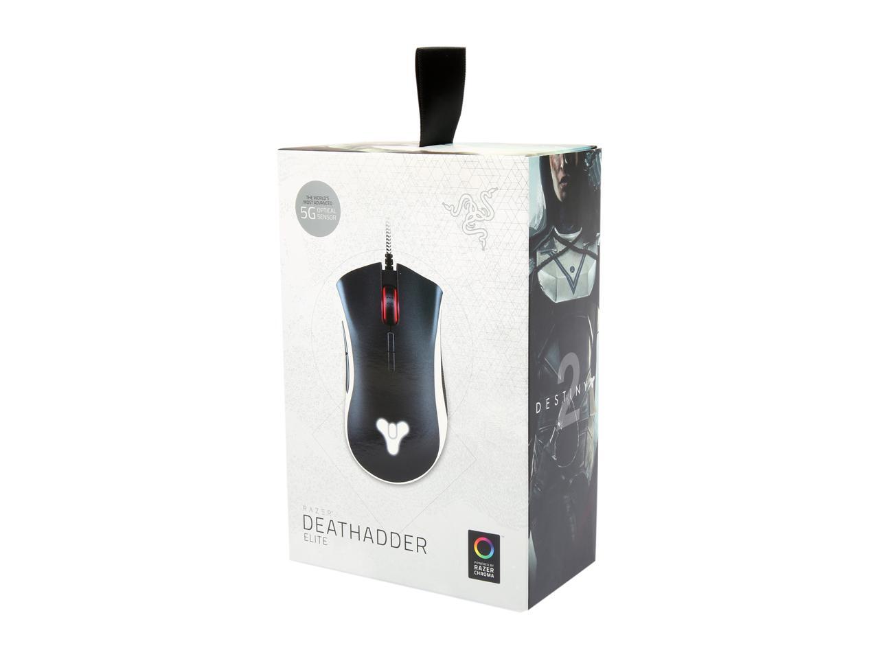 Razer DeathAdder Elite Destiny 2 Edition MultiColor Ergonomic Gaming