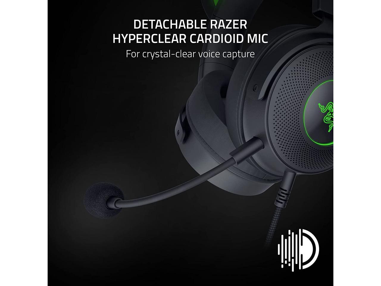 Razer Kraken Kitty V2 Pro Wired RGB Headset Interchangeable Ears