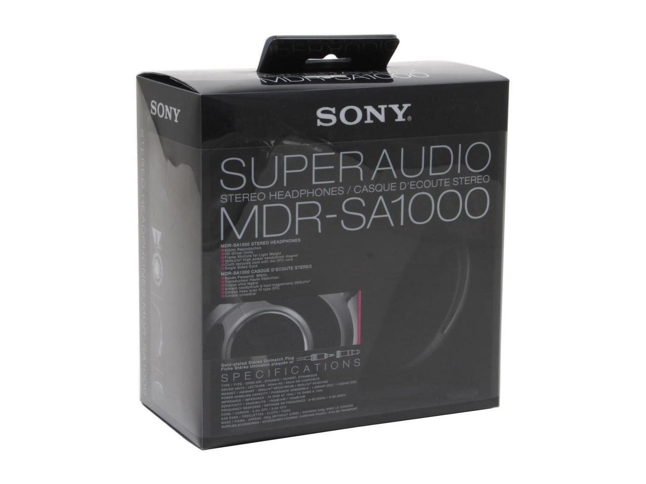 Sony Sa1000 SONY MDR-SA1000 開放型ヘッドホン SONY MDR-SA1000 開放