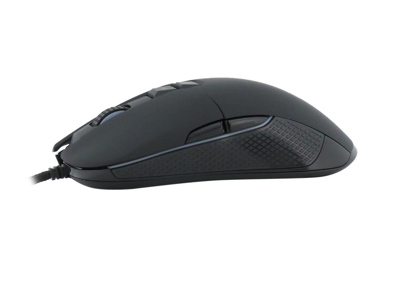 Rosewill NEON M62 Ambidextrous Wired Gaming Mouse, OnTheFly 10000 DIP