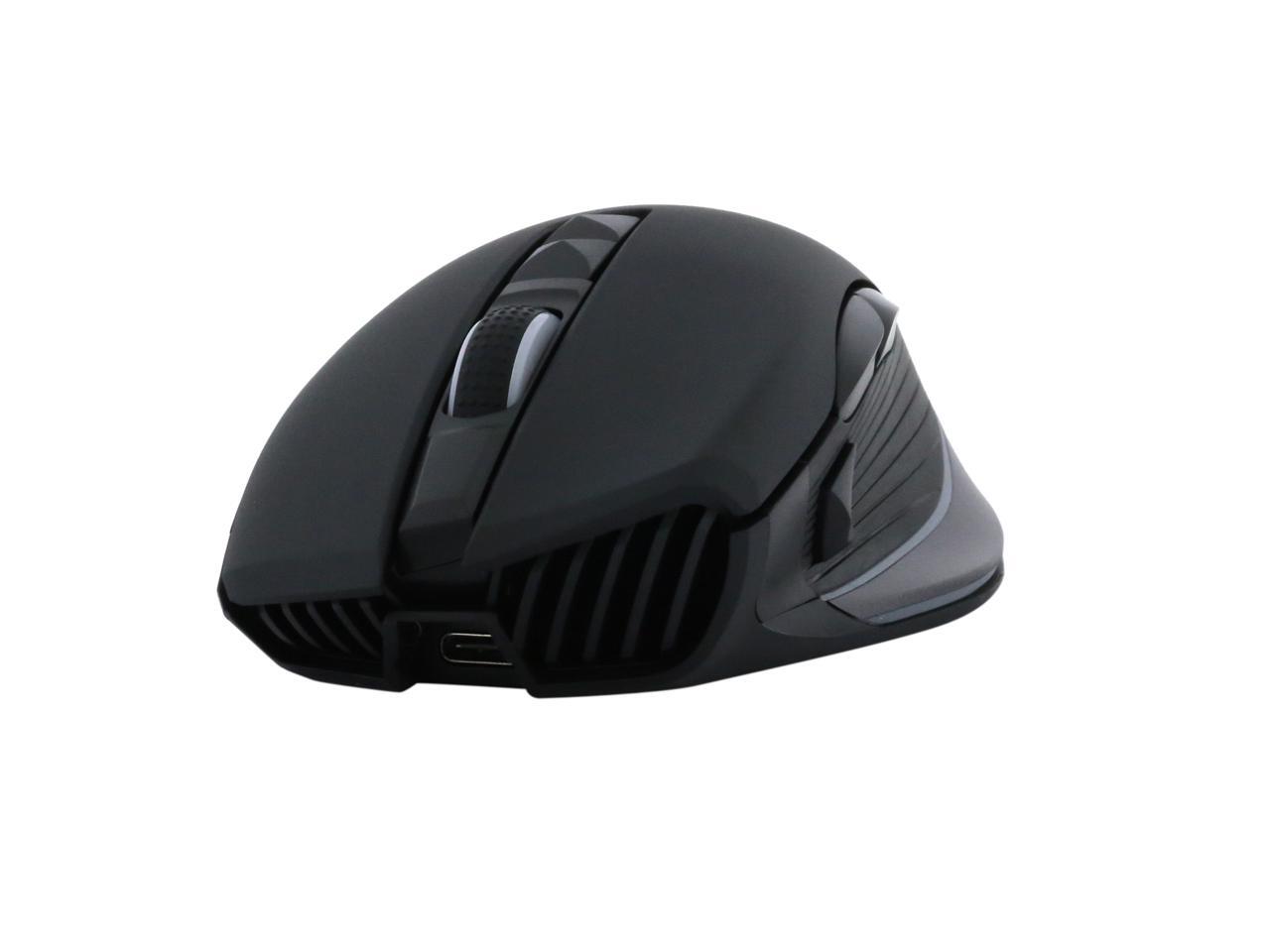 Rosewill Wireless Rechargeable Gaming Mouse with USB Wired Mode, 10000