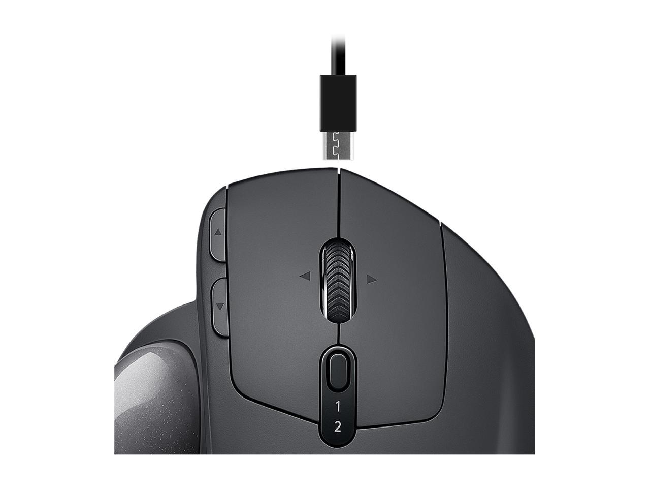 dışarı koşmak Muafiyet unutmak  Logitech MX ERGO Advanced Wireless Trackball Mouse - 910-005177 - Newegg.com