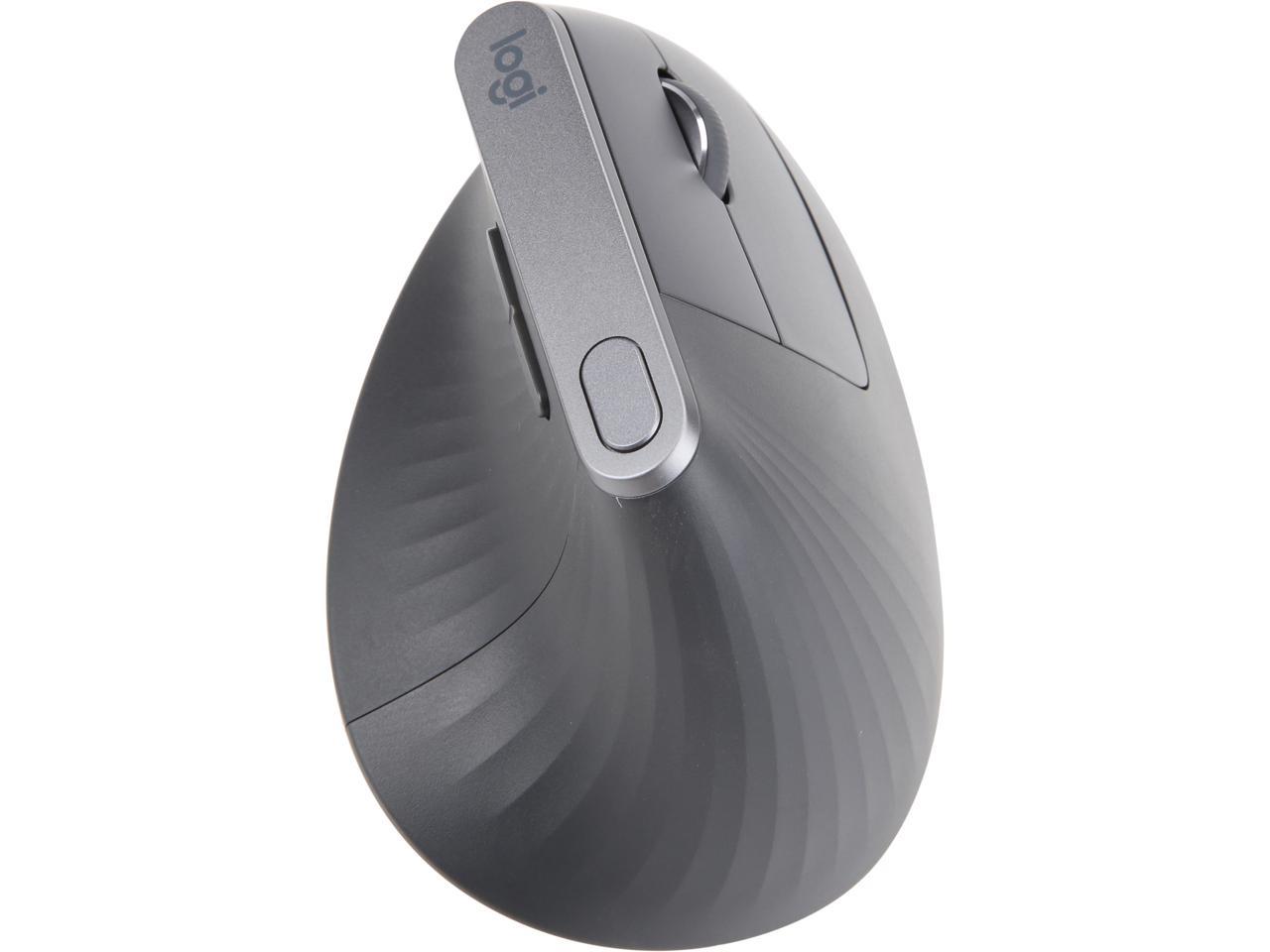 mål Blank Klimaanlæg Logitech MX Vertical Wireless Mouse – Advanced Ergonomic Design Reduces  Muscle Strain, Control and Move Content Between 3 Windows and Apple  Computers (Bluetooth or USB), Rechargeable, Graphite - Newegg.com