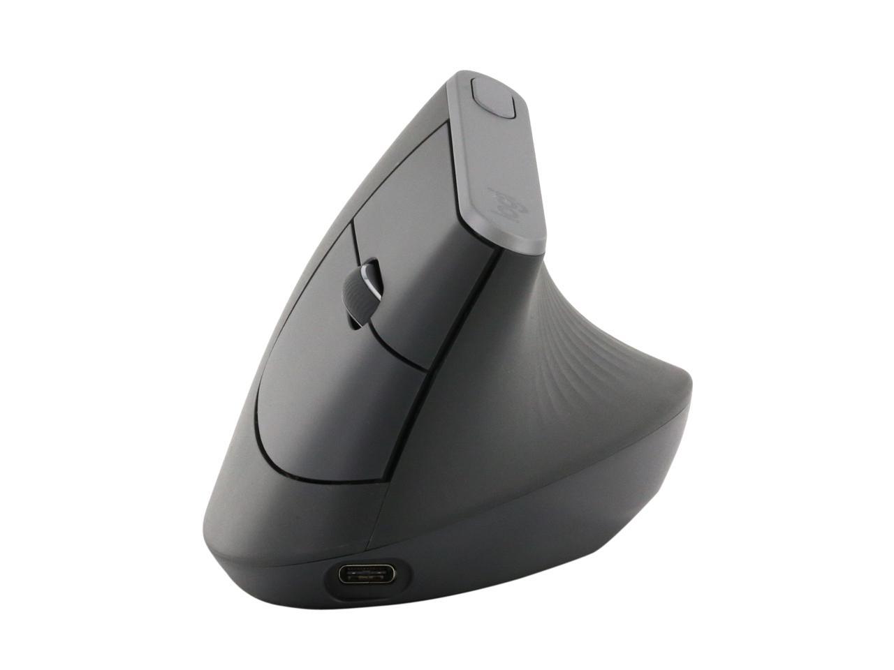 Logitech MX Vertical Wireless Mouse – Advanced Ergonomic Design Reduces  Muscle Strain, Control and Move Content Between 3 Windows and Apple  Computers 