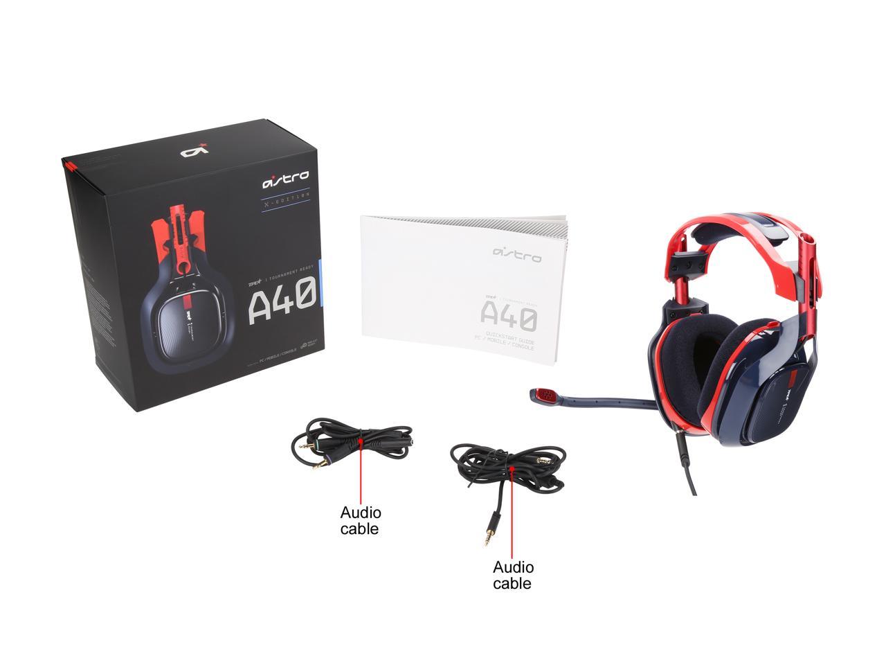 ASTRO Gaming A40 TR X-Edition Headset for PS5, PS4, Xbox Series X/S