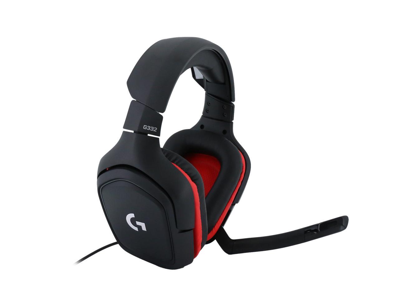 Logitech G332 Circumaural Wired Stereo Gaming Headset Newegg.ca