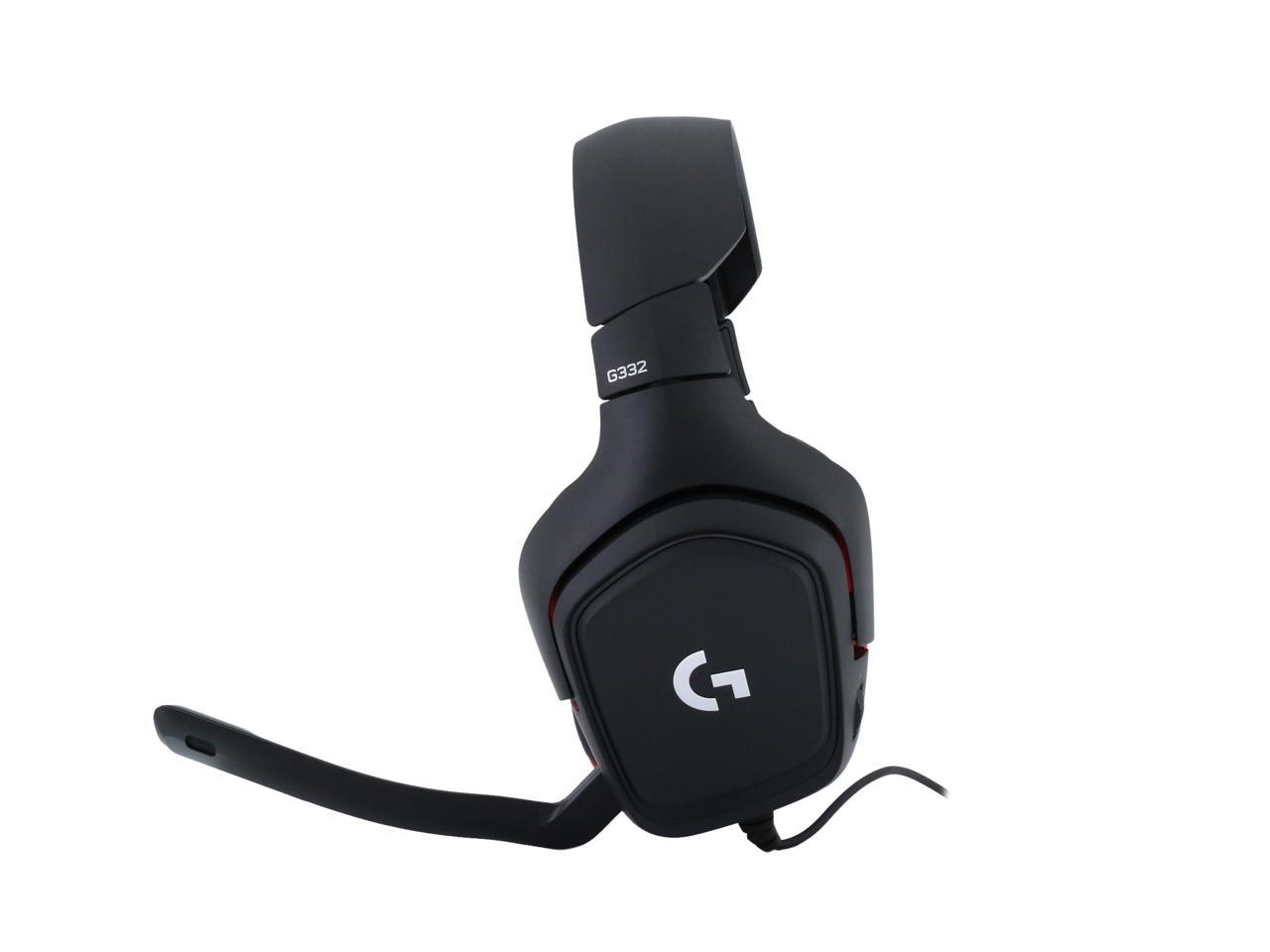 Logitech G332 Circumaural Wired Stereo Gaming Headset - Newegg.com