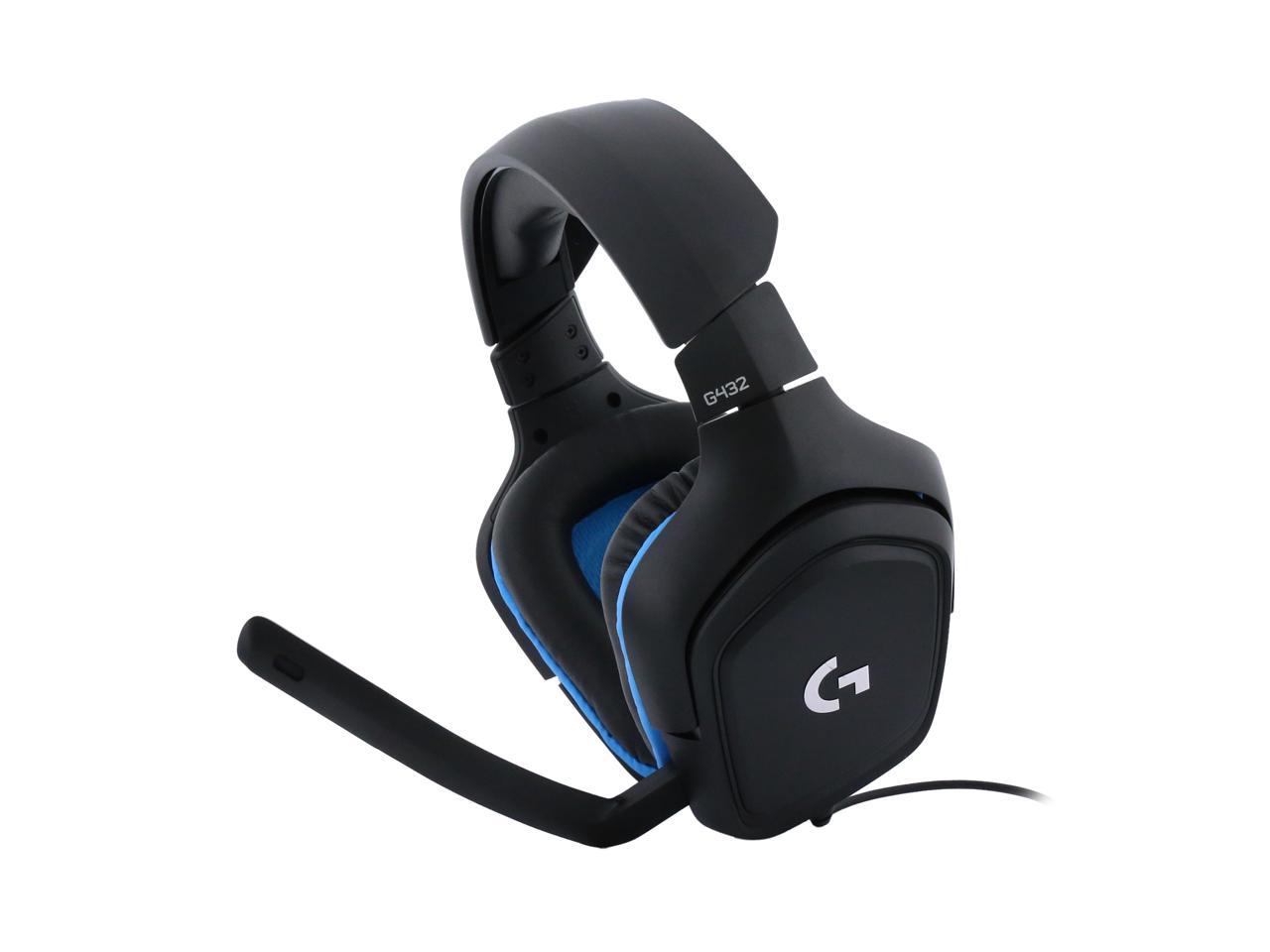 Logitech G432 3.5mm USB 7.1 Sound Wired Gaming Headset Newegg.ca