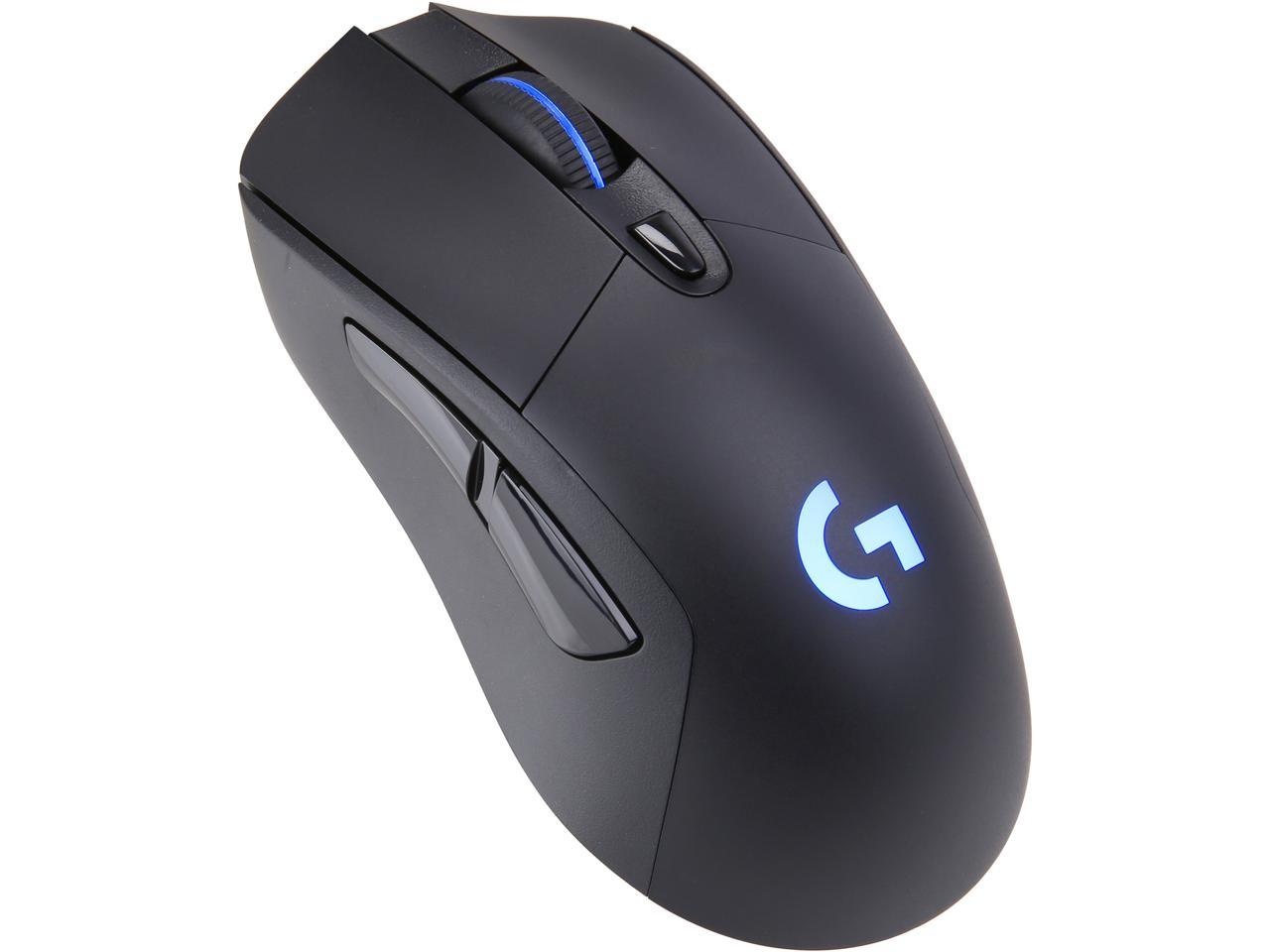 Logitech G703 Lightspeed Wireless Gaming Mouse Rgb Newegg Com