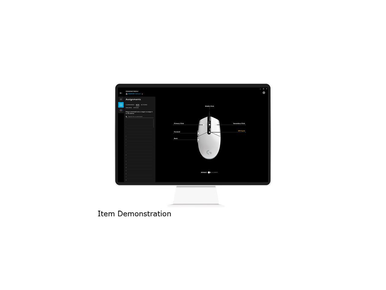 Logitech G203 Wired Gaming Mouse, 8,000 DPI, Rainbow Optical Effect ...